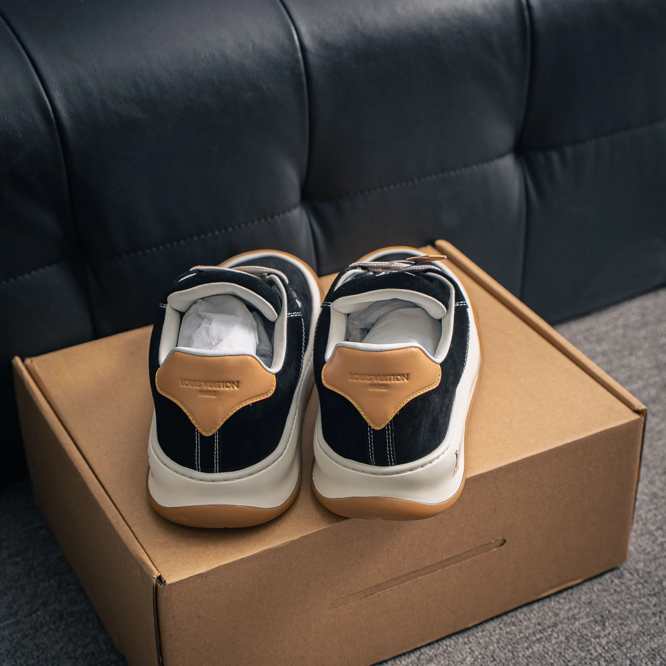 # LV tilted ， Shoes，Sneakers， Shoes，Skate Shoes~~ Sneakers， LV Shoes ， Cushioning TPU Vuitton ，